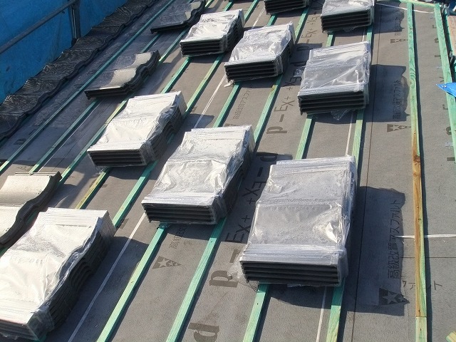 新規屋根材のルーガ